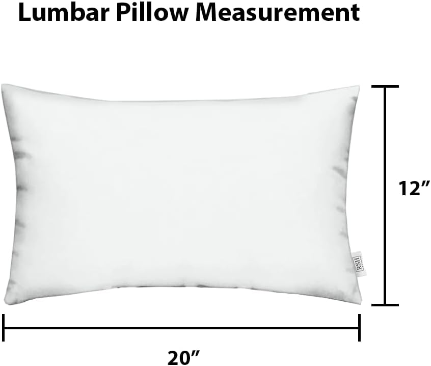 Dolce Oasis 20"x12" Lumbar Pillows Set of 4