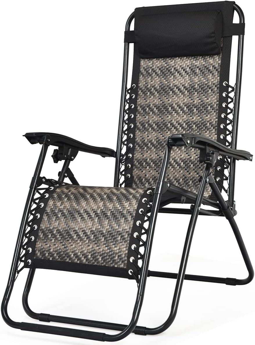 Rattan Zero Gravity Lounge Chair