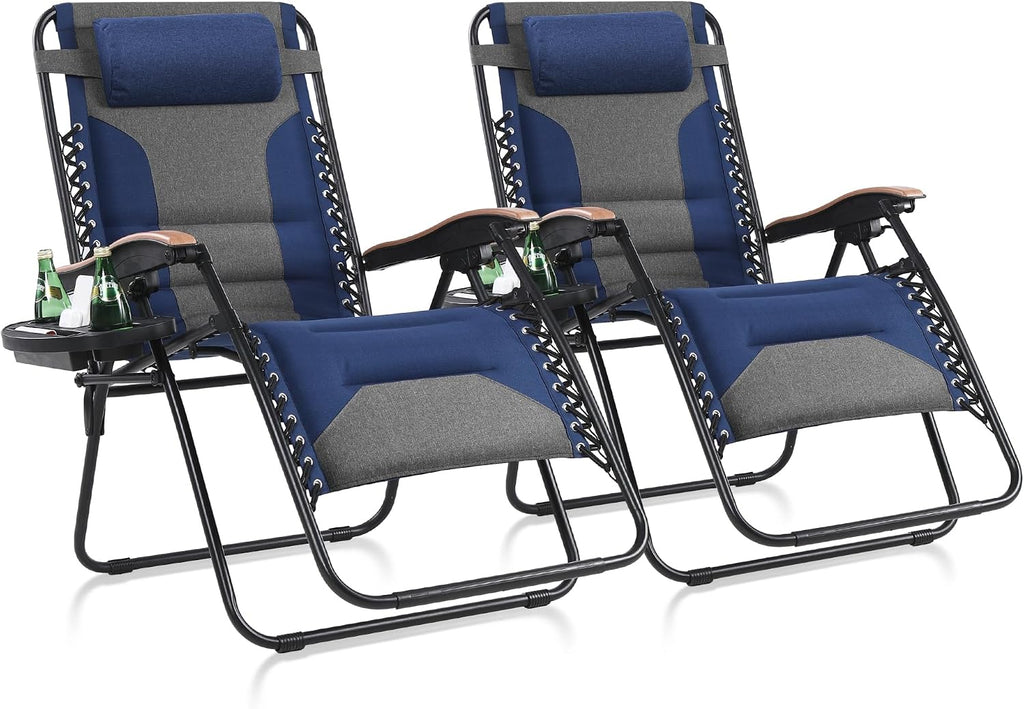 MAISON ARTS 2 XXL Zero Gravity Chairs