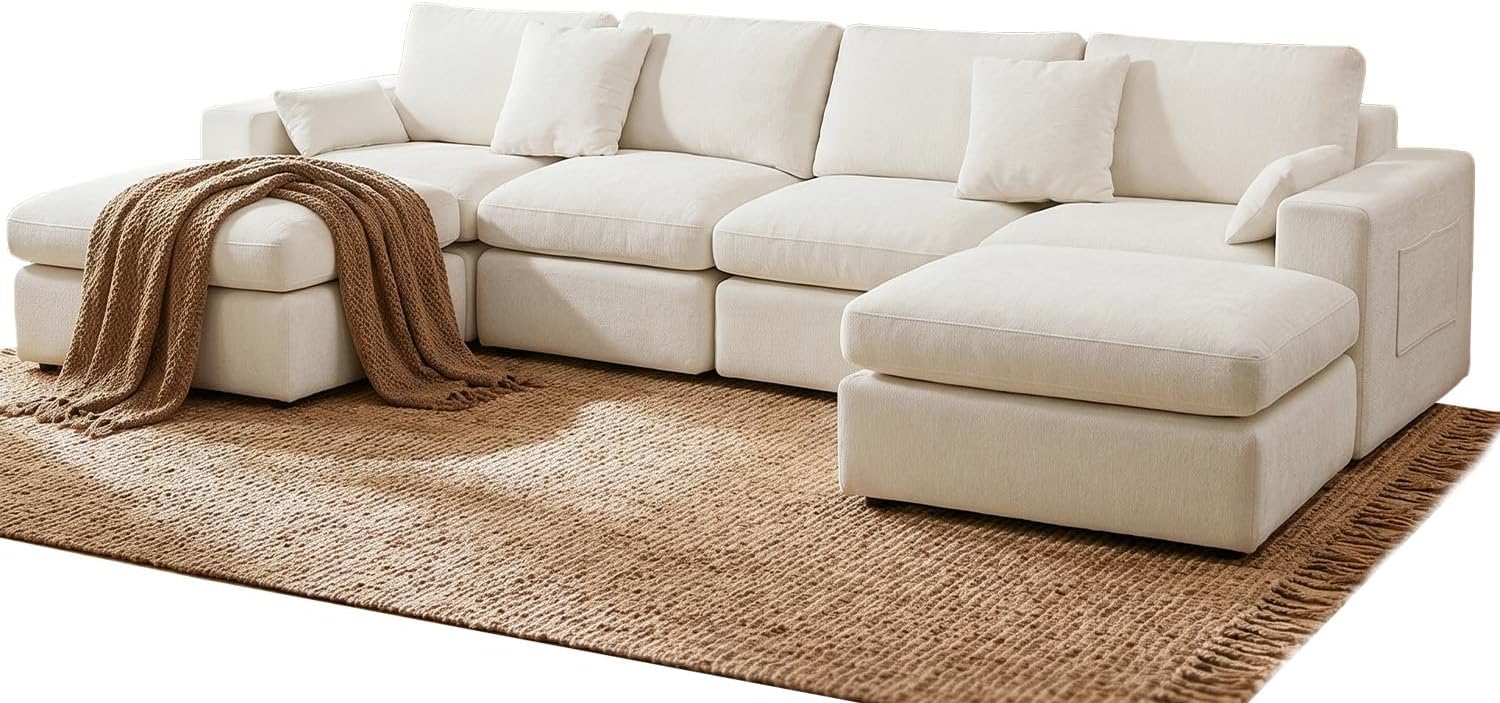 Cloud Modular U-Shaped Sectional Sofa