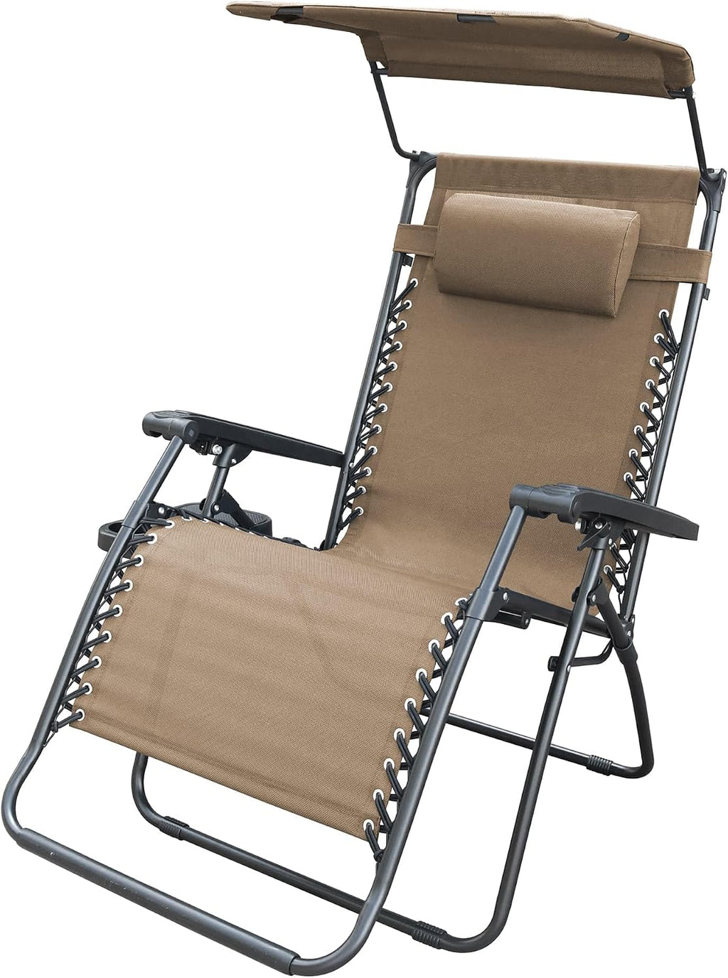 Jeco Tan Oversized Zero Gravity Chair