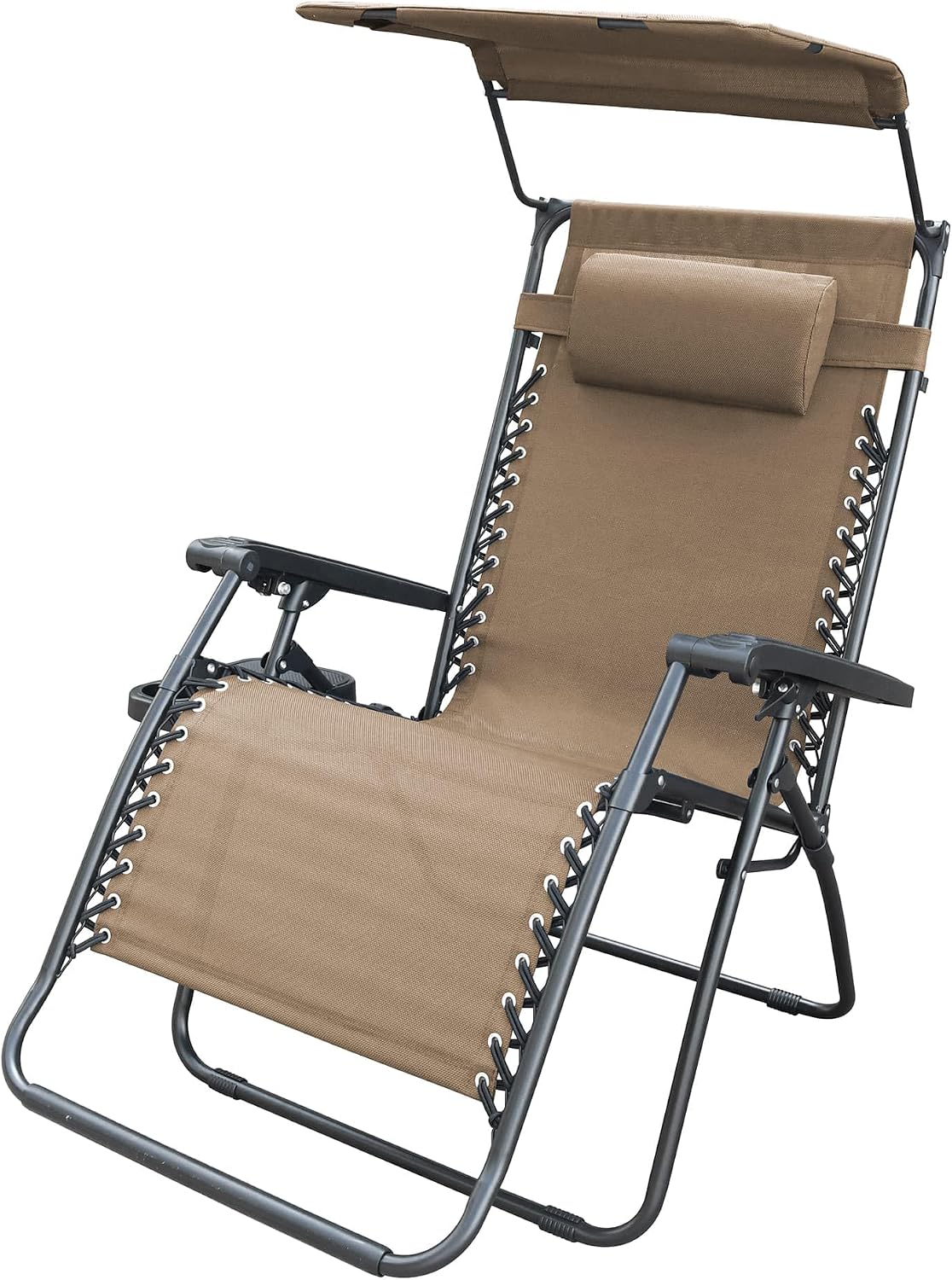 Jeco Tan Oversized Zero Gravity Chair