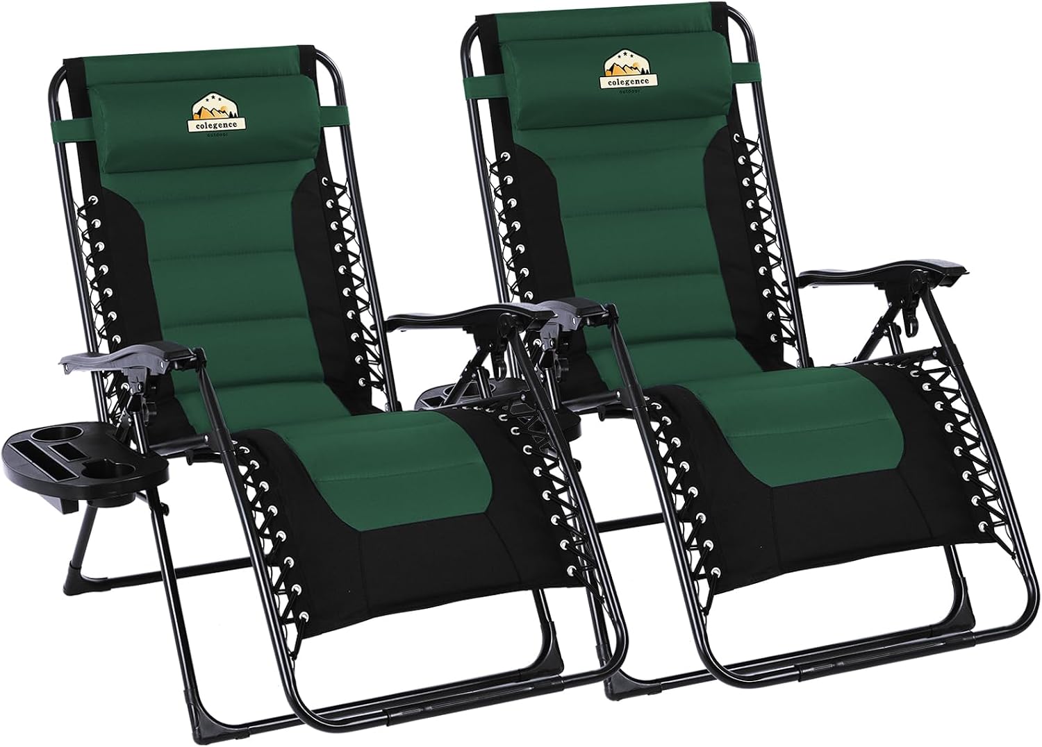 Colegence 2 Zero Gravity Lounge Chairs