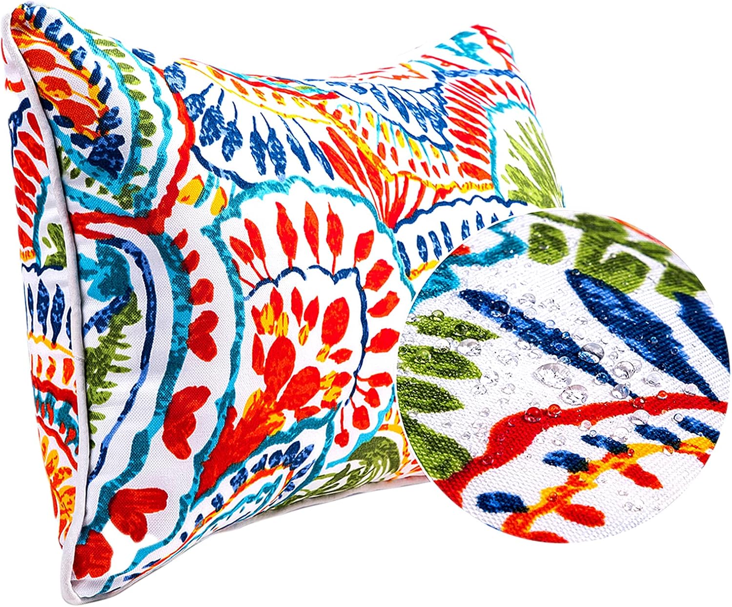 Bird Paisley 12x20 Waterproof Outdoor Pillows