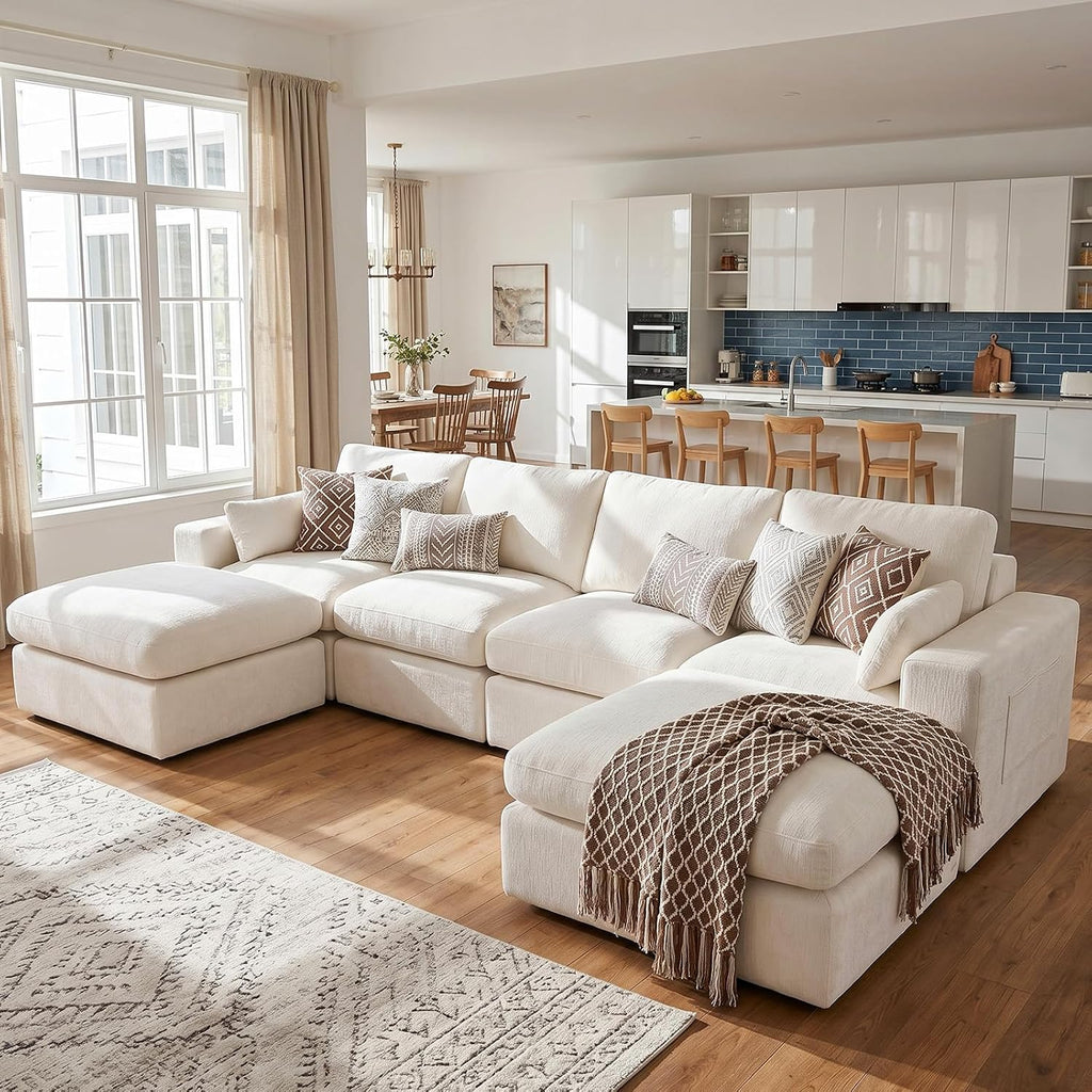 Cloud Modular U-Shaped Sectional Sofa