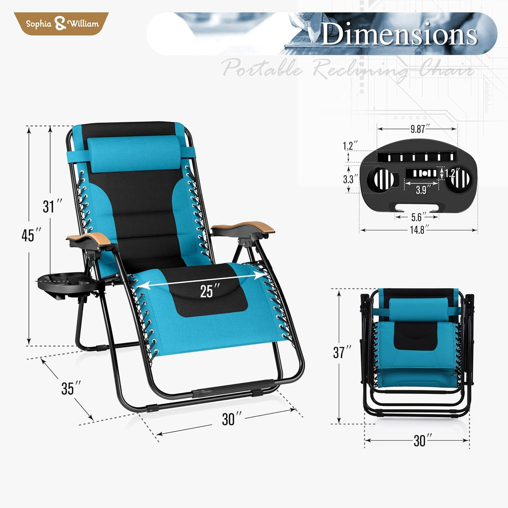 Sophia & William XXL Zero Gravity Chair