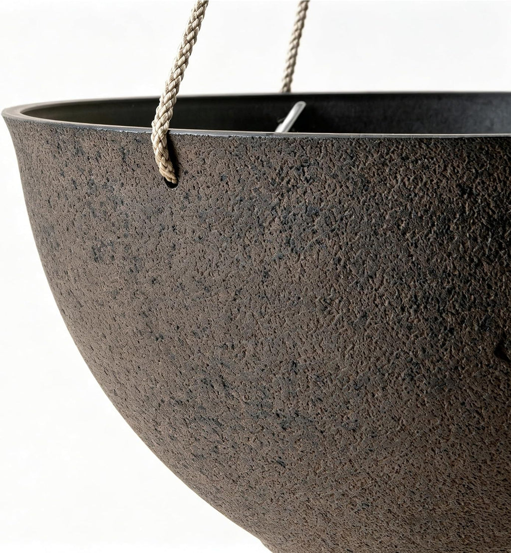 LA JOLIE MUSE 2 Pack Large Hanging Planters