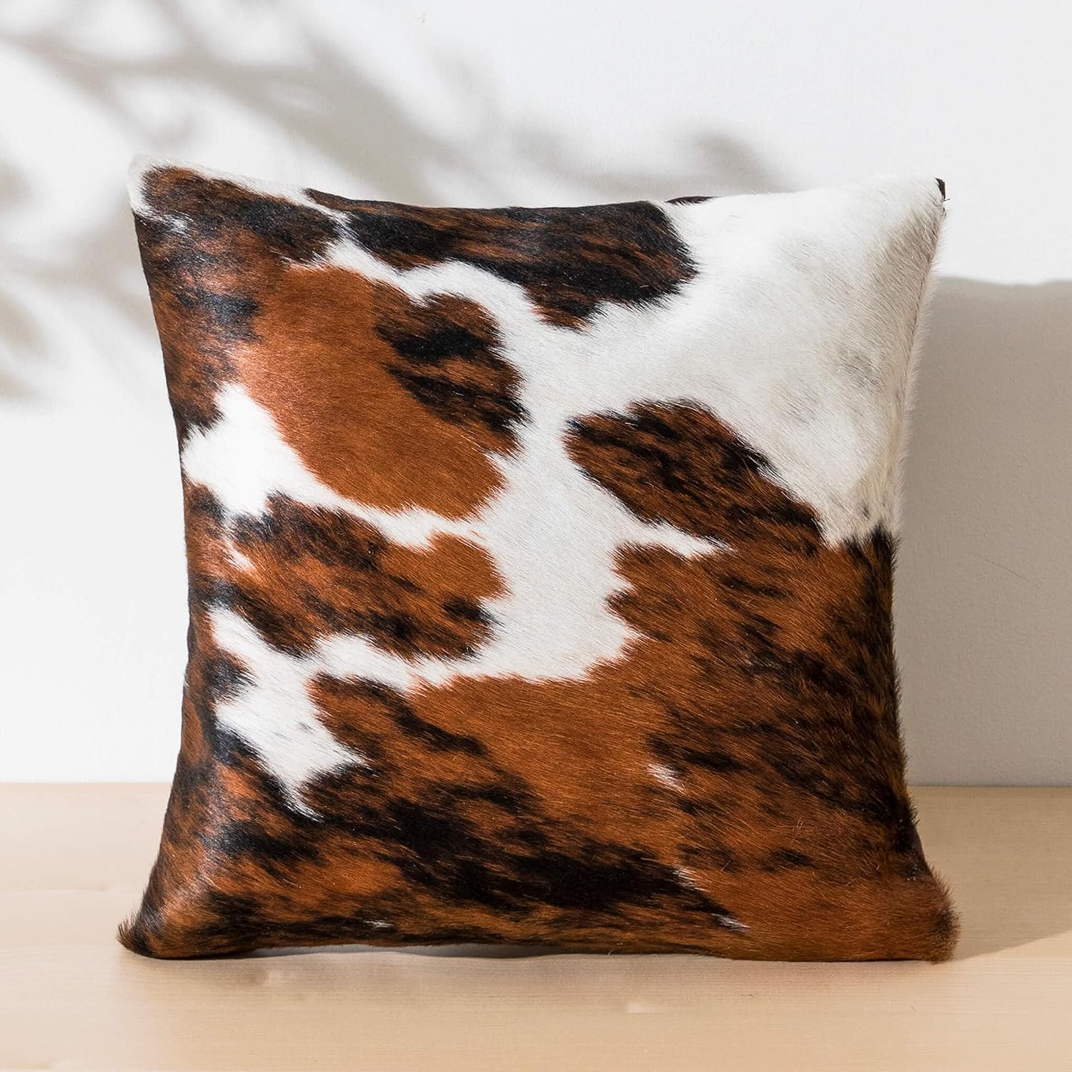 ecowhides Tricolor 15”x15” Cowhide Pillow Cover