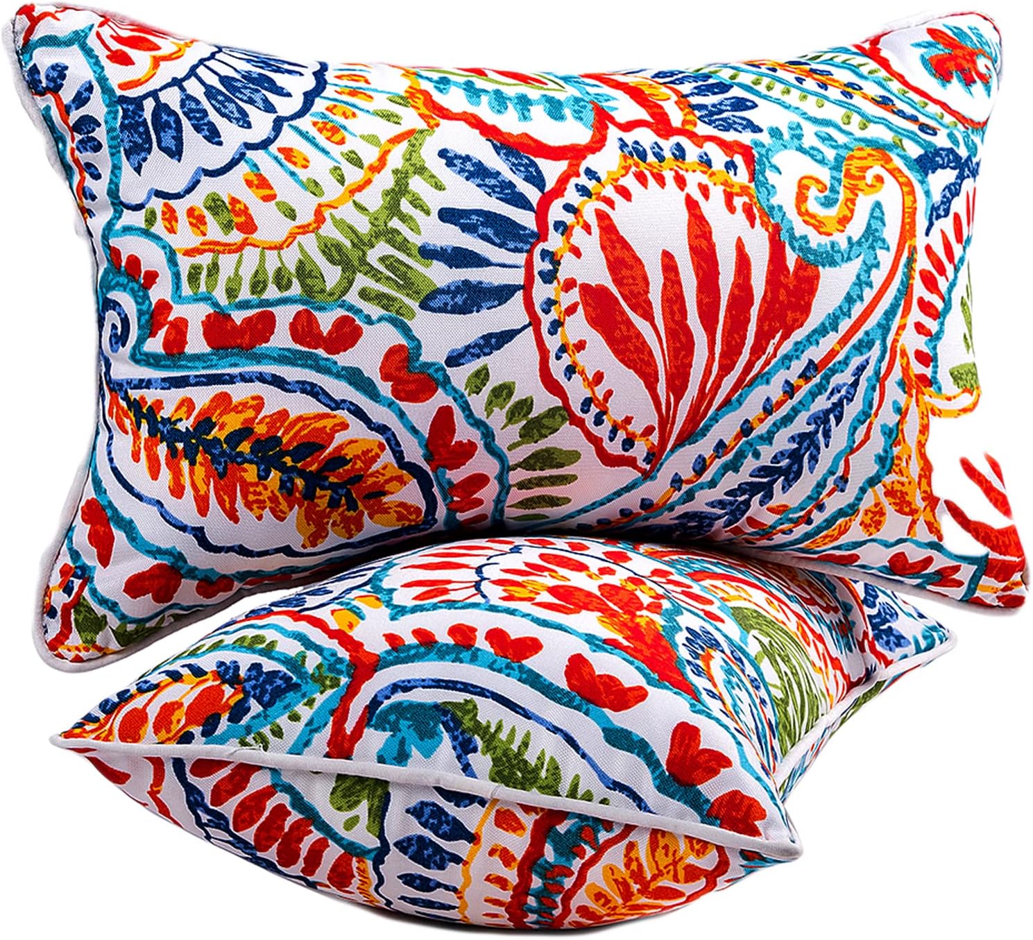 Bird Paisley 12x20 Waterproof Outdoor Pillows