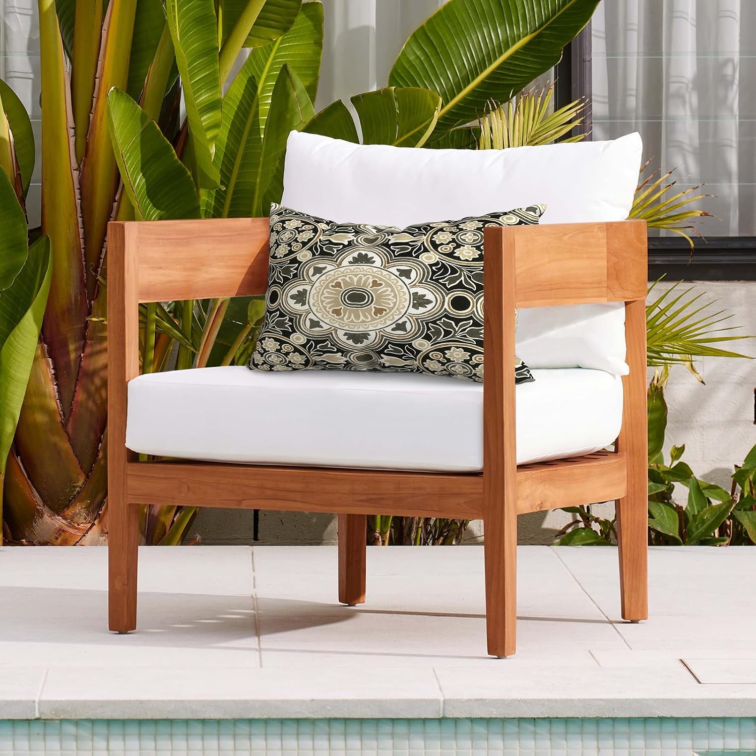 Vintage Medallion 12x20 Lumbar Pillows Pack of 2