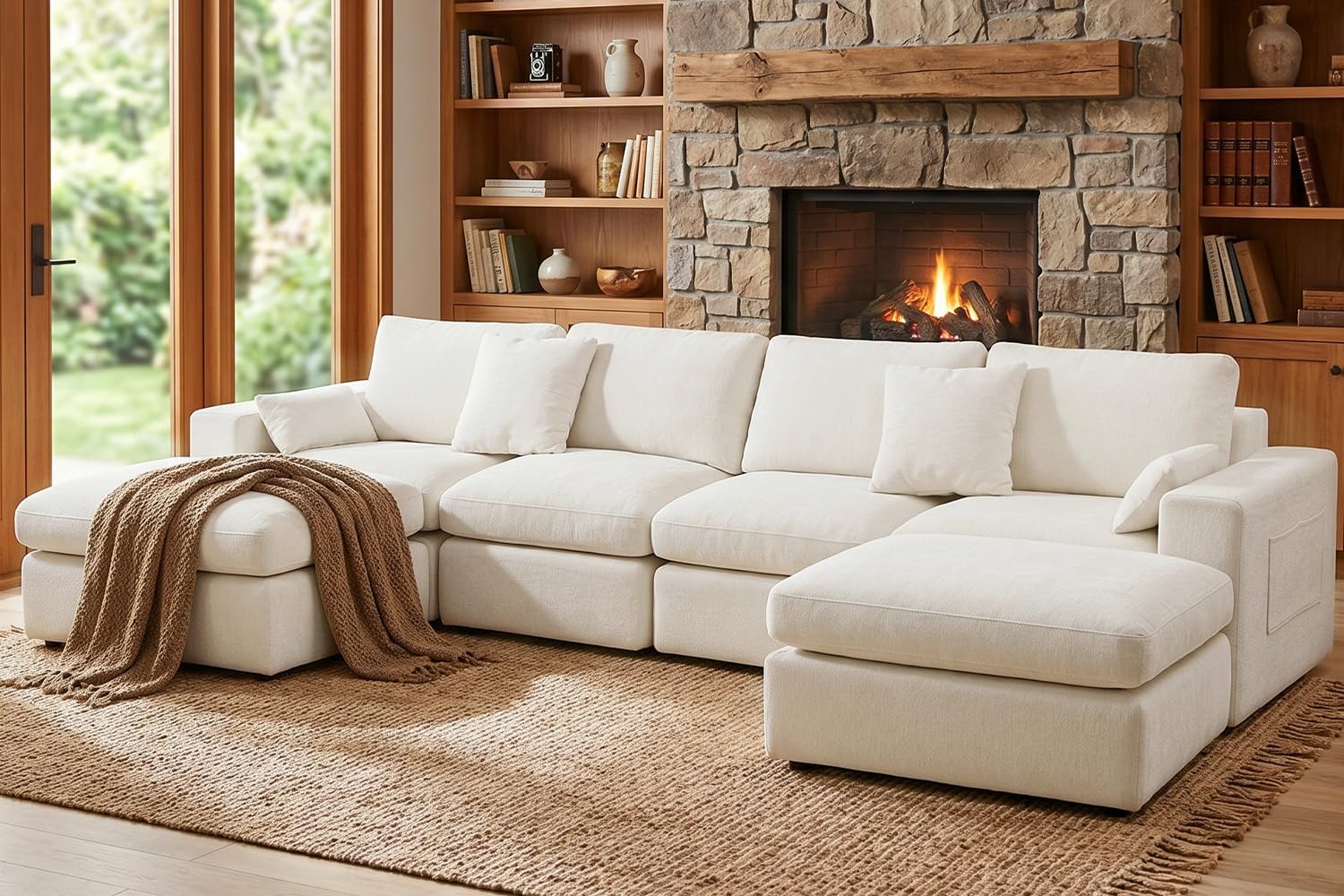 Cloud Modular U-Shaped Sectional Sofa