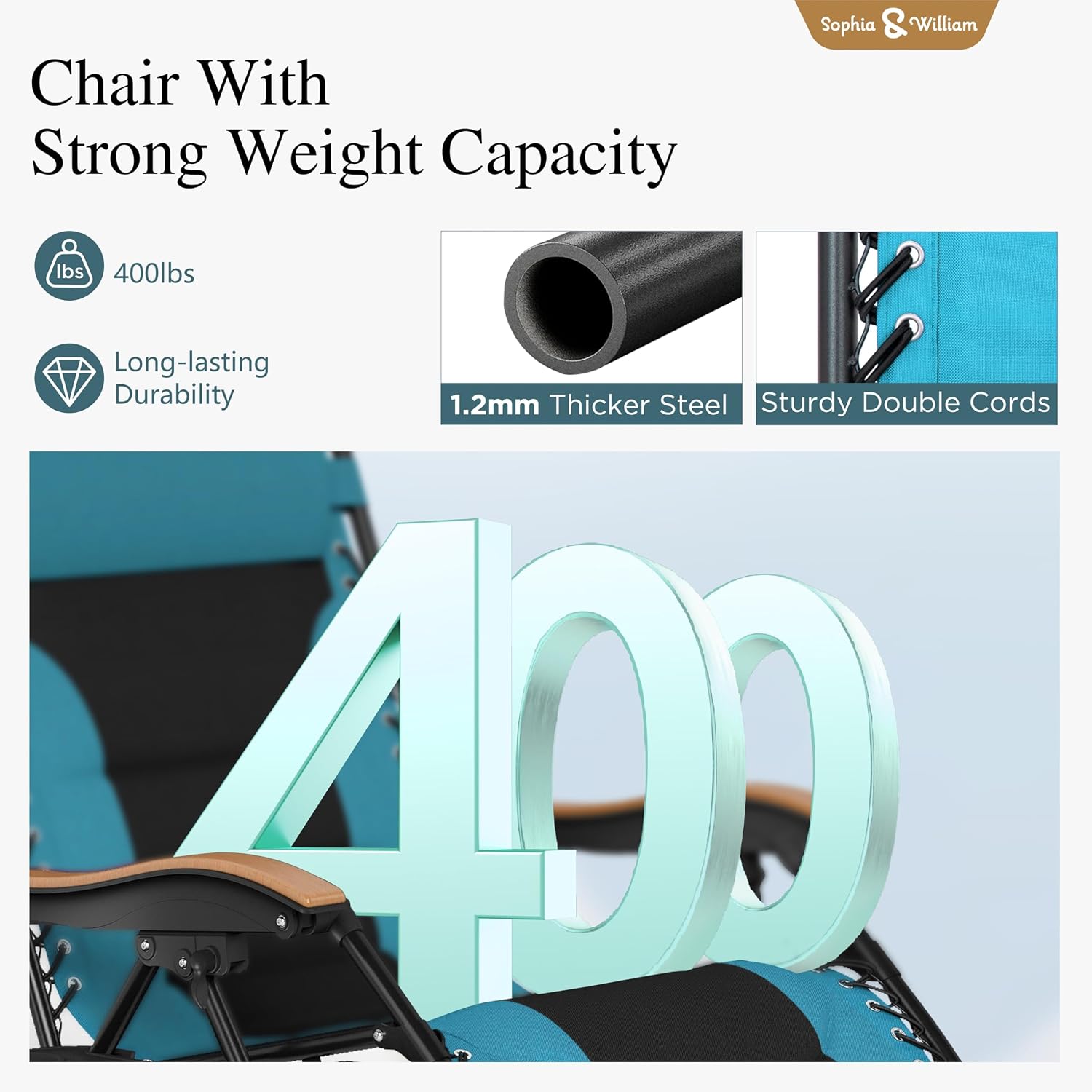 Sophia & William XXL Zero Gravity Chair