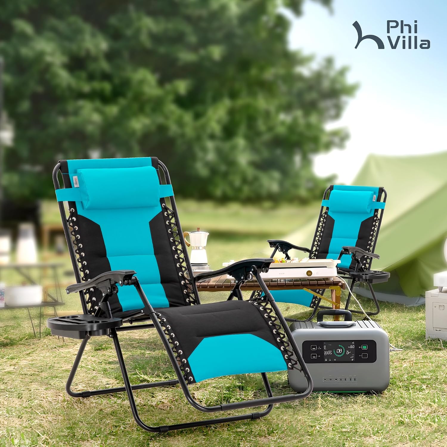 PHI VILLA 2 Zero Gravity Chairs