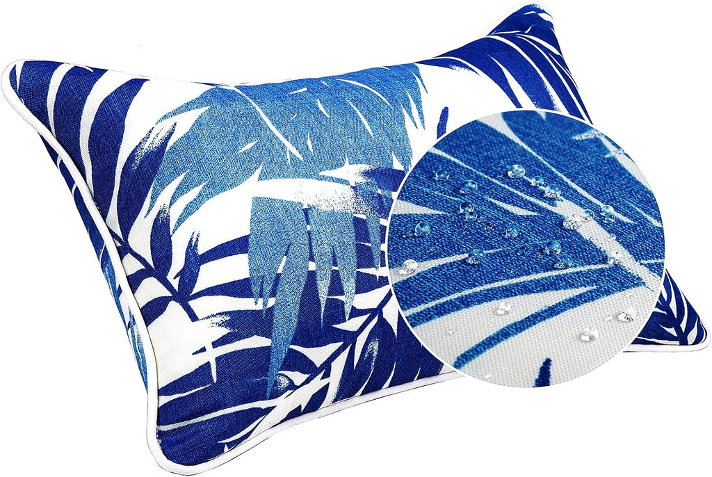 Bird Waterproof Patio Throw Pillows 12x20