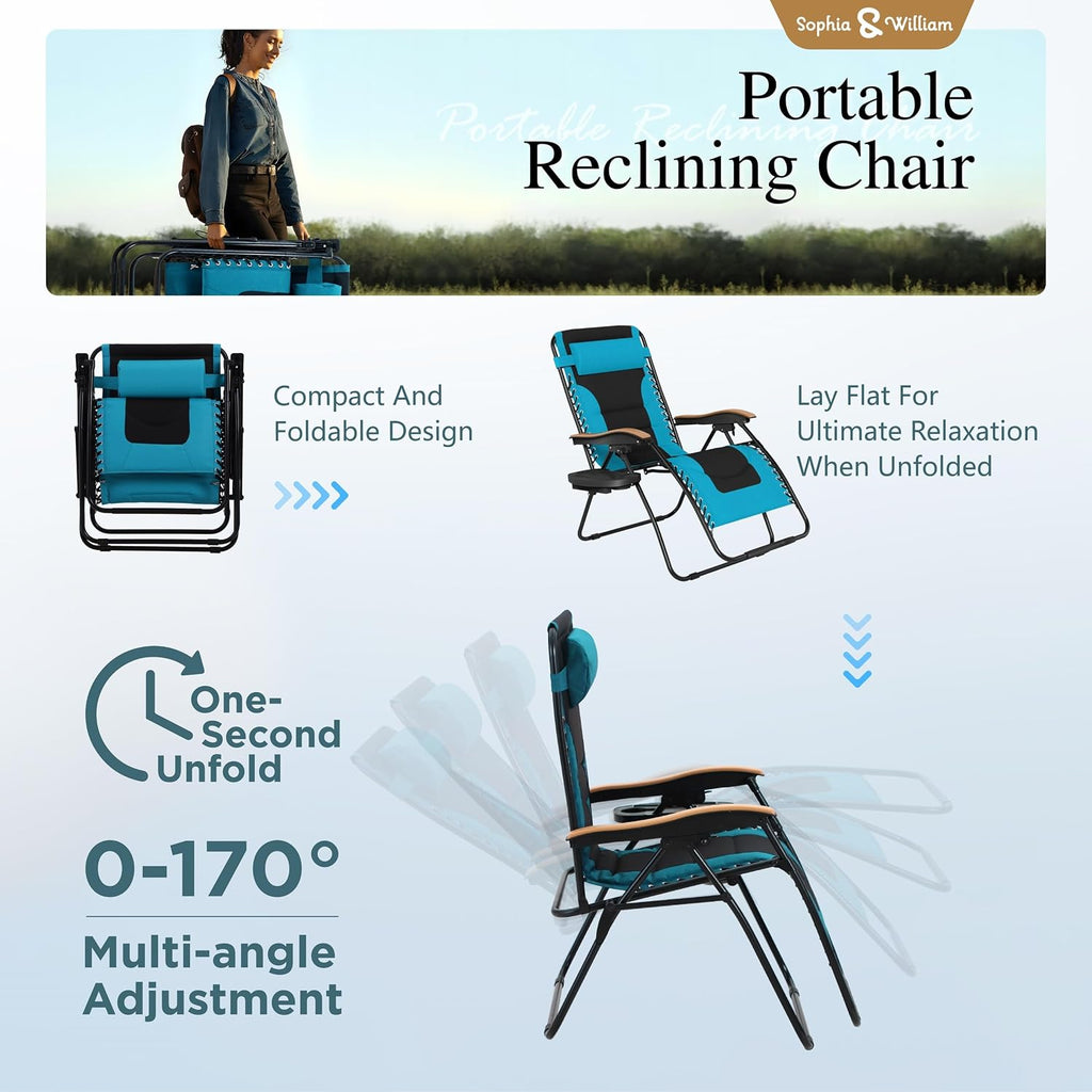 Sophia & William XXL Zero Gravity Chair