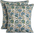 Ridhi Asparagus Green 18"x18" Pillow Covers Pack of 2